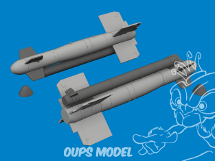 Eduard kit d'amelioration brassin 672425 AGM-130 1/72