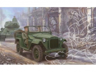 Trumpeter maquette militaire 02346 JEEP SOVIETIQUE GAZ-67B 1945 1/35