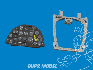 Eduard kit d'amelioration avion Löök 674052 Spitfire Mk.I Ibg 1/72