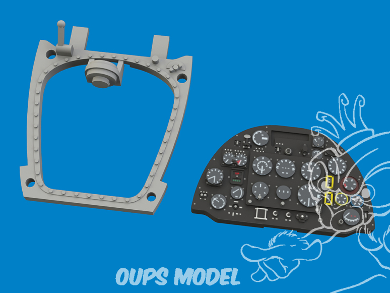 Eduard kit d'amelioration avion Löök 674053 Spitfire Mk.II Ibg 1/72 Eduard kit d'amelioration avion Löök 674053 Spitfire Mk.II Ibg 1/72