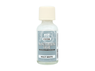 peinture maquette Mr Hobby EWC05 Mr.Weathering Color Multi White 40ml