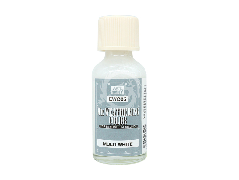 peinture maquette Mr Hobby EWC05 Mr.Weathering Color Multi White 40ml peinture maquette Mr Hobby EWC05 Mr.Weathering Color Multi White 40ml