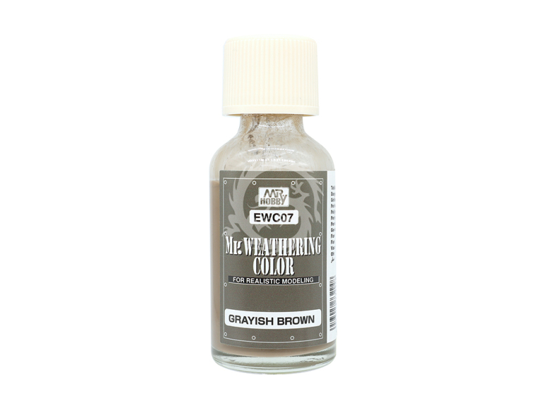 peinture maquette Mr Hobby EWC07 Mr.Weathering Color Grayish Brown 40ml peinture maquette Mr Hobby EWC07 Mr.Weathering Color Grayish Brown 40ml