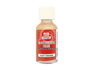 peinture maquette Mr Hobby EWC08 Mr.Weathering Color Rust Orange 40ml