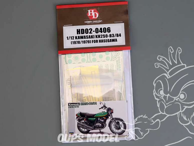 Hobby Design amélioration HD02-0406 Kawasaki KH250-B3/B4 (1978/1979) Hasegawa 1/12 Hobby Design amélioration HD02-0406 Kawasaki KH250-B3/B4 (1978/1979) Hasegawa 1/12