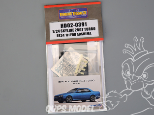 Hobby Design amélioration HD02-0391 Nissan Skyline 25GT Turbo ER34 2001 Aoshima 1/24