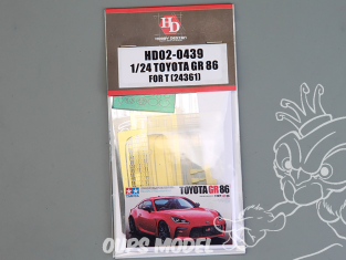 Hobby Design amélioration HD02-0439 Toyota GR 86 Tamiya 1/24