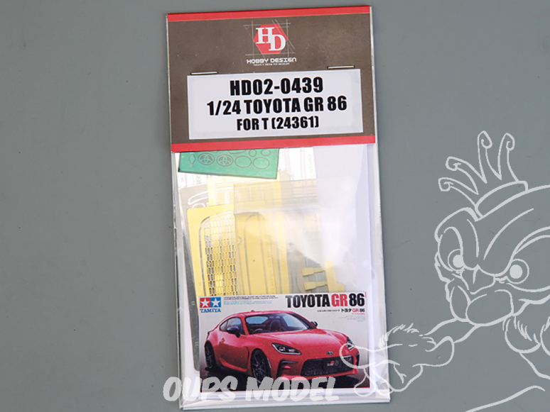 Hobby Design amélioration HD02-0439 Toyota GR 86 Tamiya 1/24 Hobby Design amélioration HD02-0439 Toyota GR 86 Tamiya 1/24