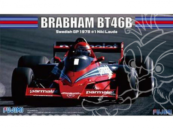 FUJIMI maquette voiture 091532 Brabham BT46B Niki Lauda GP Suede 1978 1/20