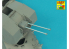 Aber 35L356 Canon pour Bofors 40mm L/70 U.S. M247 Sergent York kit Tous 1/35