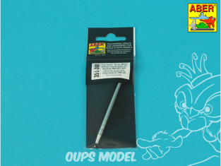 Aber 35L360 Canon 76mm M1A2 sans frein de bouche pour Sherman M4A3E8 kit Tamiya 1/35