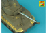 Aber 35L360 Canon 76mm M1A2 sans frein de bouche pour Sherman M4A3E8 kit Tamiya 1/35