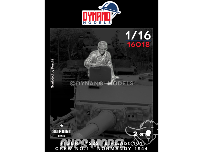 Dynamo models figurine 16018 Tankiste Allemand Tigre "222" No.2 Normandie 1944 1/16 Dynamo models figurine 16018 Tankiste Allemand Tigre "222" No.2 Normandie 1944 1/16