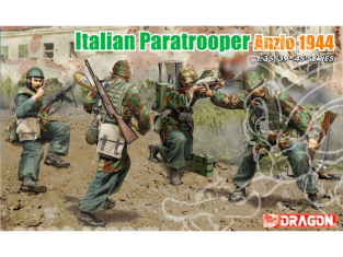 DRAGON maquette militaire 6741 Parachutistes Italiens Anzio 1944 1/35