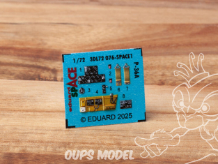 Eduard Space décalques 3D 3DL72076 P-36A Arma Hobby 1/72