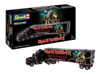Revell maquette camion 07740 Tour Truck Iron Maiden 1/32