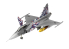 Revell maquette avion 63776 Model Set Saab JAS-39C Gripen avec accessoires de base 1/72