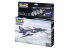 Revell maquette avion 63776 Model Set Saab JAS-39C Gripen avec accessoires de base 1/72
