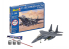 REVELL maquette avion 73972 Starter Kit F-15E Strike Eagle &amp; bombes avec accessoires de base 1/144