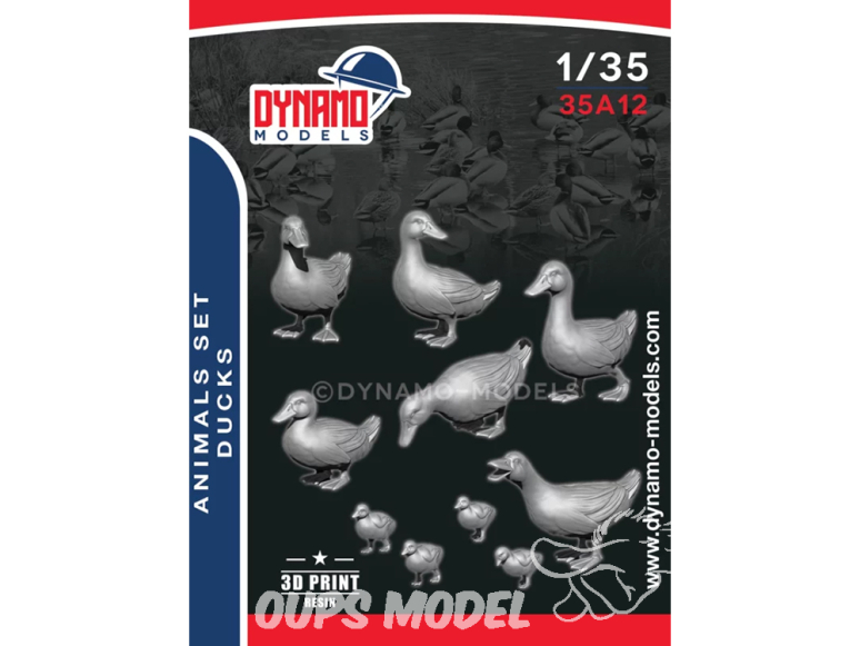 Dynamo models figurine 35A12 Canards 1/35 Dynamo models figurine 35A12 Canards 1/35