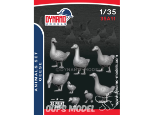 Dynamo models figurine 35A11 Oies 1/35