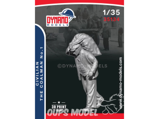 Dynamo models figurine 35134 Civil - Charbonnier No.1 1/35