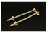 Brengun armement avion BRL72291 AIM-9X Sidewinder 4 piéces 1/72