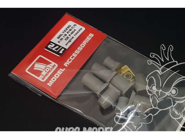 Brengun moteur avion BRL72290 Tuyère pour moteur GE F404 du F/A-18 A/B/C/D Hornet 1/72
