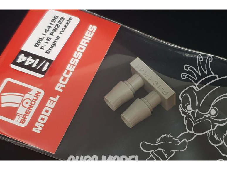Brengun moteur avion BRL72290 Tuyère pour moteur GE F404 du F/A-18 A/B/C/D Hornet 1/72