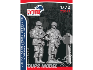Dynamo models figurine 72047 Parachutistes US Normandie 1944 Set de 2 figurines 1/72