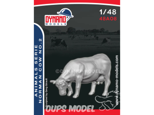 Dynamo models figurine 48A08 Vache No.2 1/48