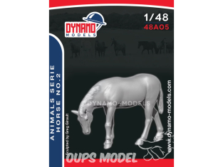 Dynamo models figurine 48A05 Cheval No.2 1/48