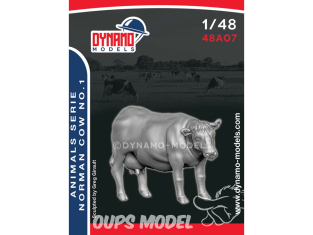 Dynamo models figurine 48A07 Vache No.1 1/48