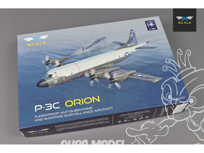 X-Scalemodels maquette avion X144007 P-3C Orion 1/144
