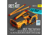 ResKit kit RSK32-0024 Tracteur de remorquage MD-3T « Mule » kit de modèle imprimé en 3D 1/32