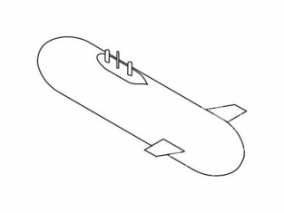 CMK kit amelioration q72185 RÉSERVOIR DE CARBURANT EXTERNE pour A6 M5B ZERO 1/72