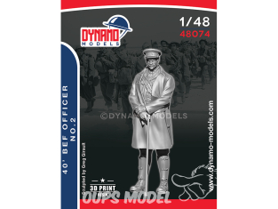 Dynamo models figurine 48074 Officier BEF 1940 No.2 1/48