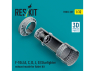 ResKit amelioration RSU32-0207 Buse d'échappement du F-104A,C,D,J,G Starfighter pour kit Italeri imprimé en 3D 1/32