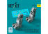 ResKit amelioration RSU32-0094 Sièges éjectables pour OV-10 Bronco 2 pièces pour kit Kitty Hawk imprimés en 3D 1/32