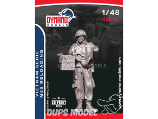 Dynamo models figurine 48086 Vietnam Soldat rechargeant M55 1/48