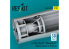ResKit amelioration RSU32-0195 Tuyères d&#039;échappement F-4E, J, F, G, S Phantom II pour maquette Revell impression 3D 1/32