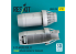 ResKit amelioration RSU32-0152 Tuyères échappement fermées F-15 Eagle/Strike Eagle A,B,C,D,E early J F100-PW-220 kit Tamiya 1/32
