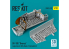 ResKit amelioration RSU32-0102 Compartiment cargo OV-10D Bronco pour kit Kitty Hawk imprimé en 3D 1/32