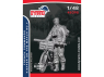 Dynamo models figurine 48098 Commando Kieffer Français en marche WWII avec bicyclette No.4 1/48