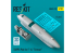 ResKit avion RSU32-0173 Nacelle TARPS pour F-14 « Tomcat » 1 pièce imprimée en 3D 1/32