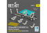 ResKit kit RSK32-0019 Transporteur de munitions MHU-191/M AERO 21A US NAVY et adaptateurs de bombes Flotte de porte-avions 1/32
