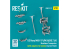 ResKit kit RSK32-0019 Transporteur de munitions MHU-191/M AERO 21A US NAVY et adaptateurs de bombes Flotte de porte-avions 1/32