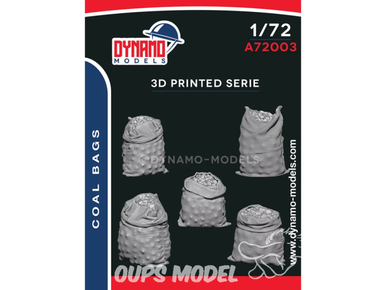 Dynamo models accessoires A72003 Set de sacs de charbons 1/72