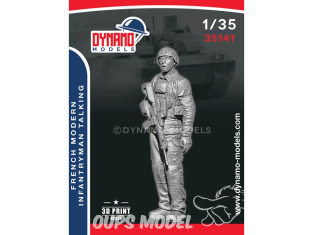 Dynamo models figurine 35141 Fantassin Français parlant moderne 1/35