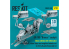 ResKit amelioration RSU32-0169 Cockpit OV-10D Bronco basic décalco 3D trains atteri puits roues lestées kit Kitty Hawk 1/32